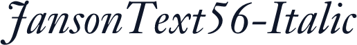 JansonText56-Italic