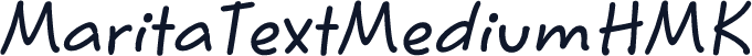 MaritaTextMediumHMK