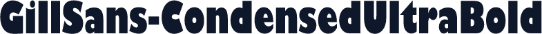 GillSans-CondensedUltraBold