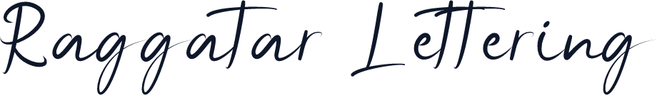 Raggatar Lettering