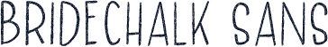 BrideChalk Sans