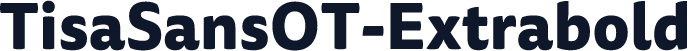 TisaSansOT-Extrabold