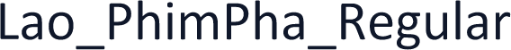 Lao_PhimPha_Regular