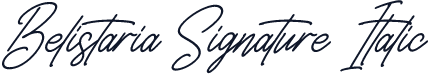 Belistaria Signature Italic