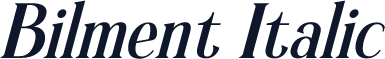 Bilment Italic