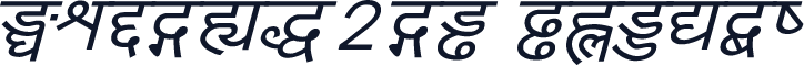 Yogeshweb Italic