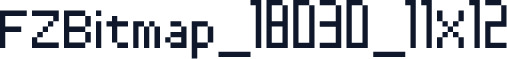FZBitmap_18030_11X12