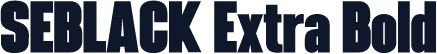 SEBLACK Extra Bold