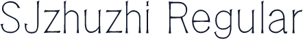 SJzhuzhi Regular