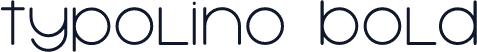 Typolino Bold