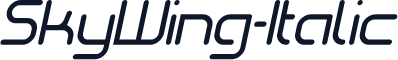 SkyWing-Italic