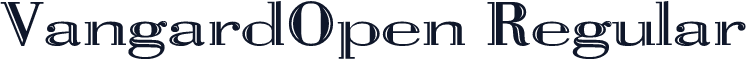 VangardOpen Regular