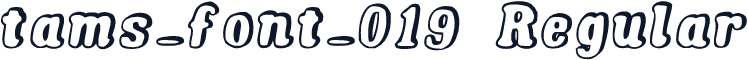 tams_font_019 Regular