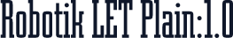 Robotik LET Plain:1.0
