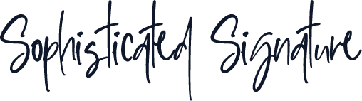 Sophisticated Signature