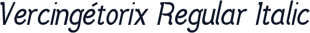 Vercingétorix Regular Italic