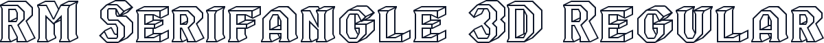 RM Serifangle 3D Regular