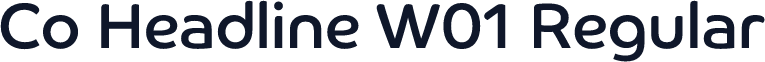Co Headline W01 Regular