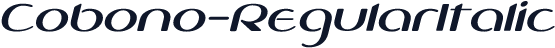 Cobono-RegularItalic