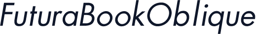 FuturaBookOblique