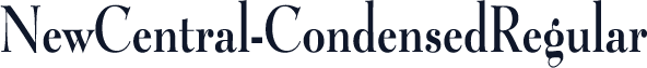 NewCentral-CondensedRegular