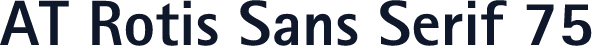 AT Rotis Sans Serif 75