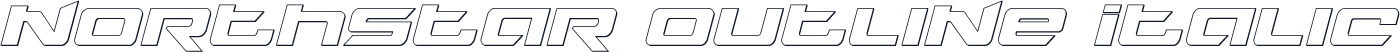 Northstar Outline Italic