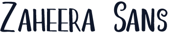 Zaheera-Sans