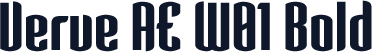 Verve AE W01 Bold