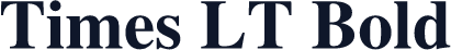 Times LT Bold