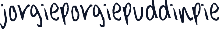 jorgieporgiepuddinpie