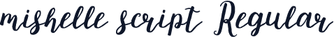mishelle script Regular