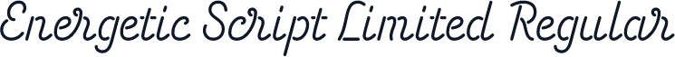 Energetic Script Limited Regular