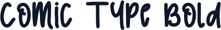 Comic Type Bold