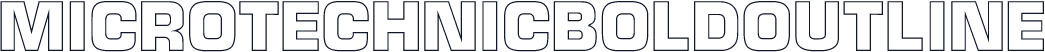 MicroTechnicBoldOutline