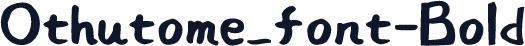 Othutome_font-Bold