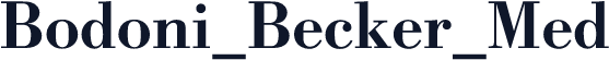 Bodoni_Becker_Med