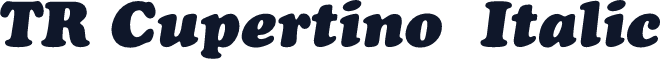 TR Cupertino  Italic