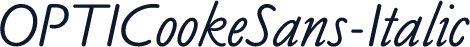 OPTICookeSans-Italic