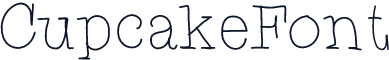 CupcakeFont