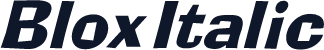 Blox Italic