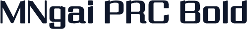 MNgai PRC Bold