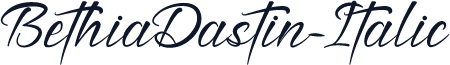 BethiaDastin-Italic