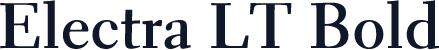 Electra LT Bold