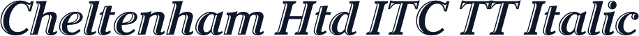 Cheltenham Htd ITC TT Italic