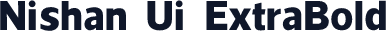 Nishan Ui ExtraBold