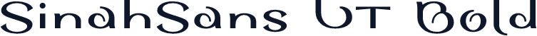 SinahSans LT Bold