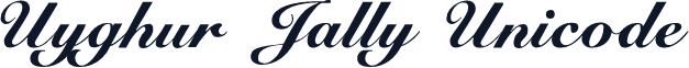 Uyghur Jally Unicode