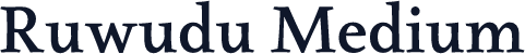 Ruwudu Medium