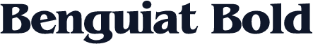Benguiat Bold